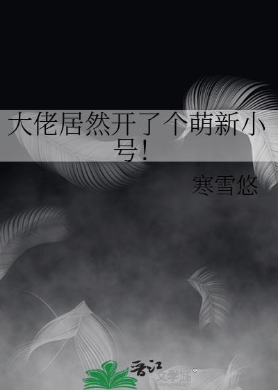 大佬居然开了个萌新小号！